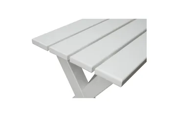 Utomhusbänk Scottsdale - Vit, 100 cm - Products - Utemöbler & utemiljö - Utesoffa - Trädgårdsbänk & utebänk