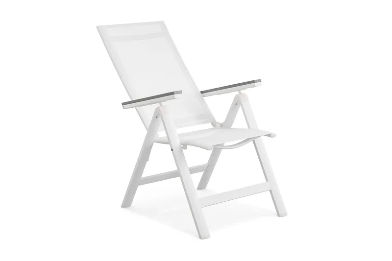 Monaco Light Positionsstol utomhus med justerbar rygg i aluminium - Vit - Products - Utemöbler & utemiljö - Utestol & trädgårdsstol - Positionsstol