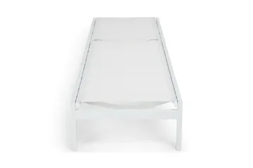 Tunis Solsäng - Vit - Products - Utemöbler & utemiljö - Utestol & trädgårdsstol - Solsäng & solvagn