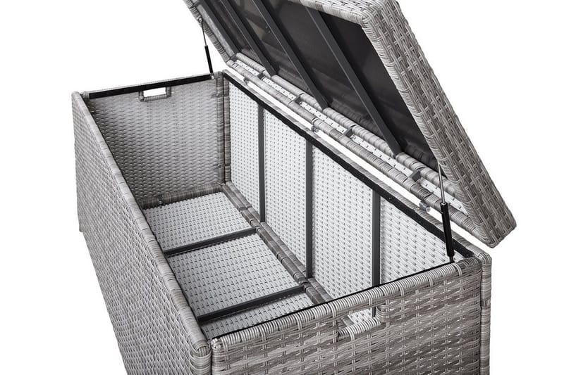 Modena Dynlåda 158 cm - Grå - Products - Utemöbler & utemiljö - Utomhusförvaring - Dynförvaring - Dynbox & dynlåda