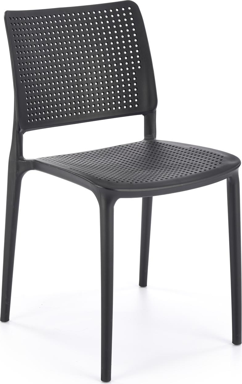 Cadeira stabelbar spisestuestol 514 - Sort Cadeira stabelbar spisestuestol 514 - Sort