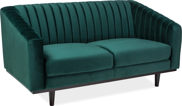 Alden 2-seters sofa - Turkis