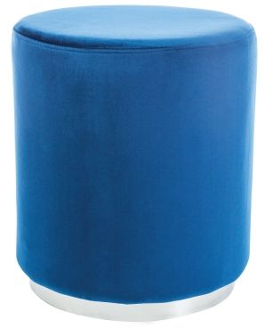 Wardell puff - Bl�/krom