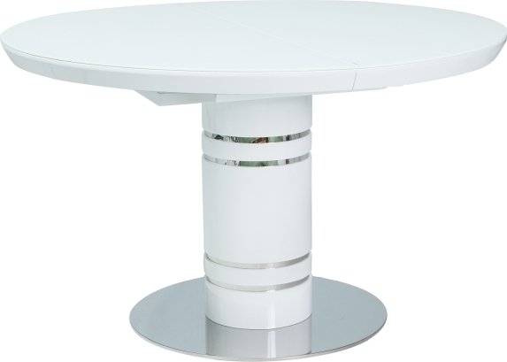 Stratos spisebord 120-160 cm - Hvitt