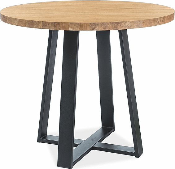 Vasco spisebord �80 cm - Eik laminat