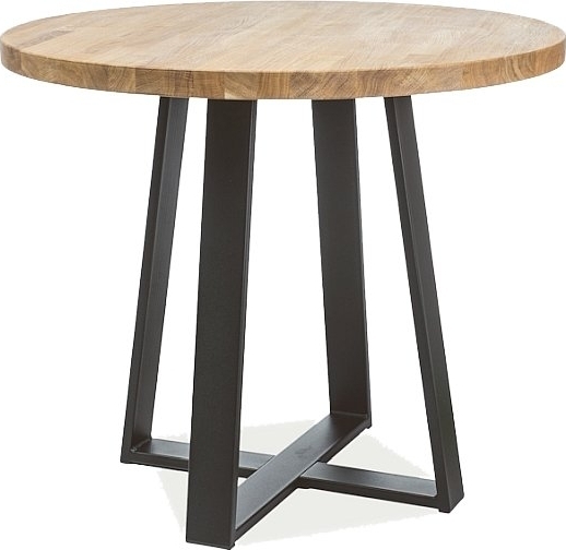 Vasco spisebord 90 cm - Eik Vasco spisebord 90 cm - Eik