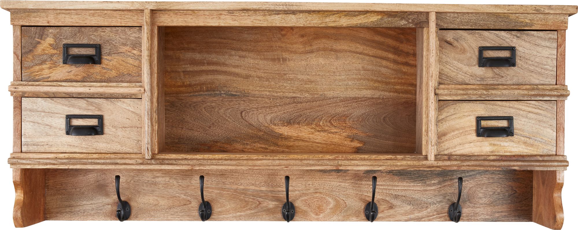 Due vegghengt kleshenger - Tre