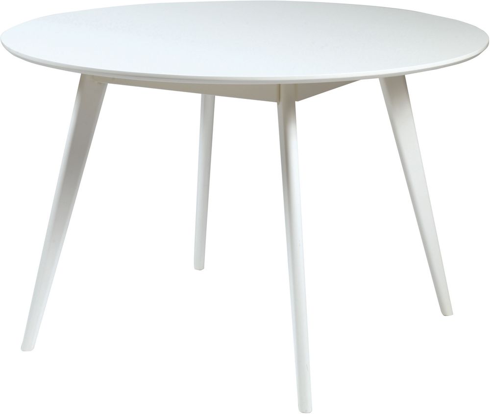 Katie rundt spisebord ø115 cm - Hvit Katie rundt spisebord ø115 cm - Hvit