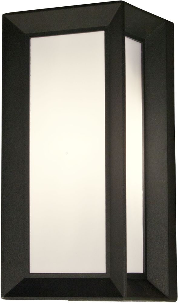 Vegglampe Box - M�rk gr�