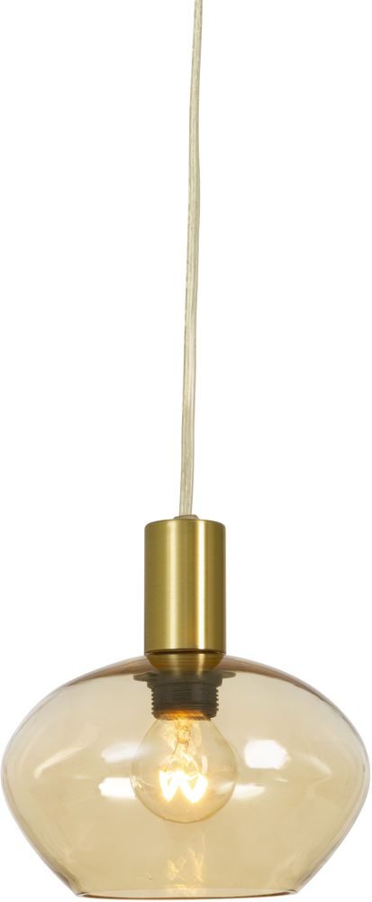 Vinduslampe Bell - Matt messing / amber Vinduslampe Bell - Matt messing / amber