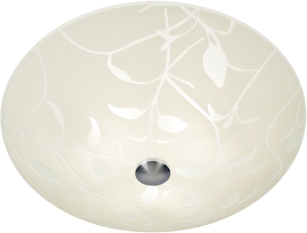 Plafond Bladverk - Hvit/stål Plafond Bladverk - Hvit/stål