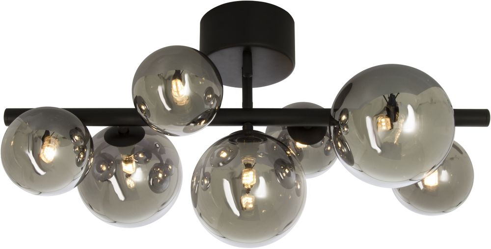 Plafond Molekyl - Svart/røykgrå Plafond Molekyl - Svart/røykgrå