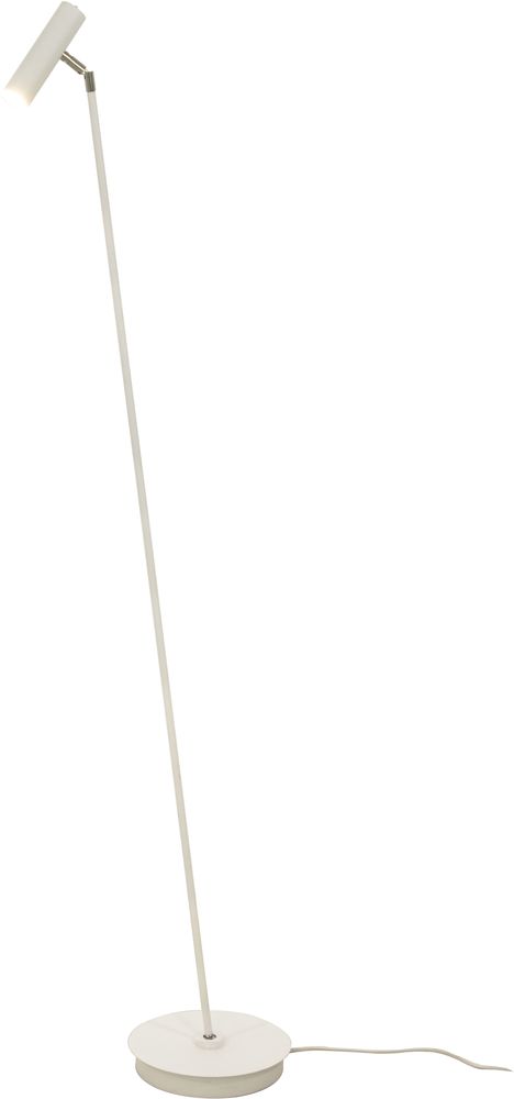 Gulvlampe Artic - Hvit /krom