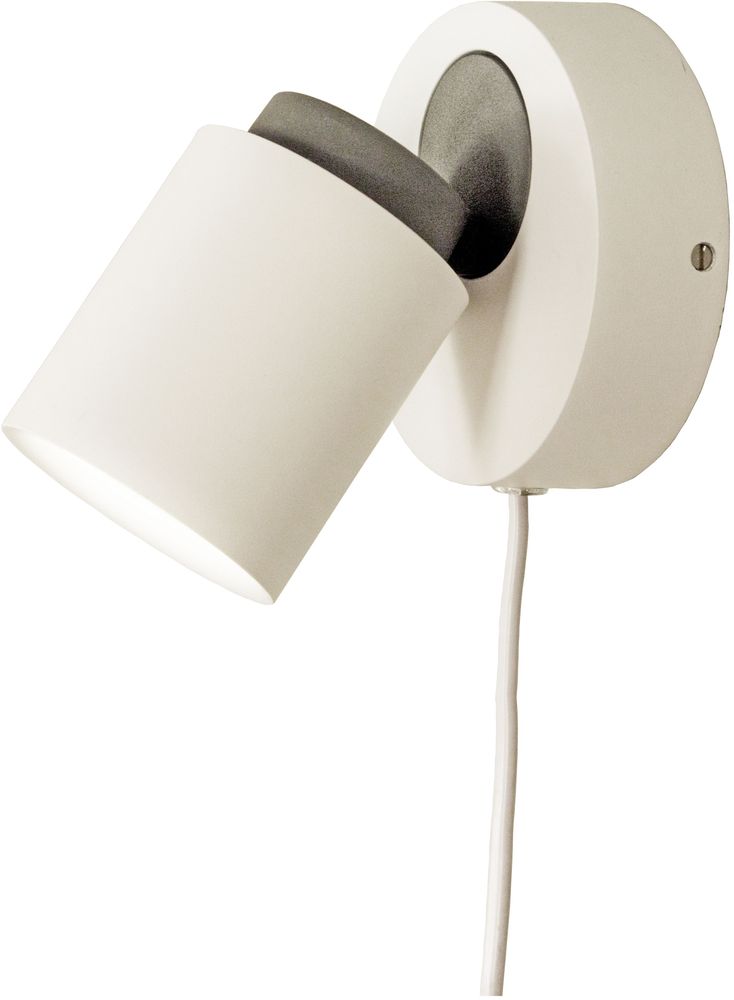 Vegg-spotlight Rollo - Hvit