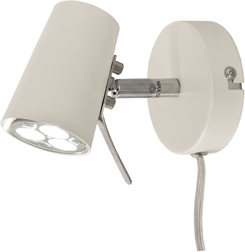 Vegg-spotlight Pilot - Hvit Vegg-spotlight Pilot - Hvit