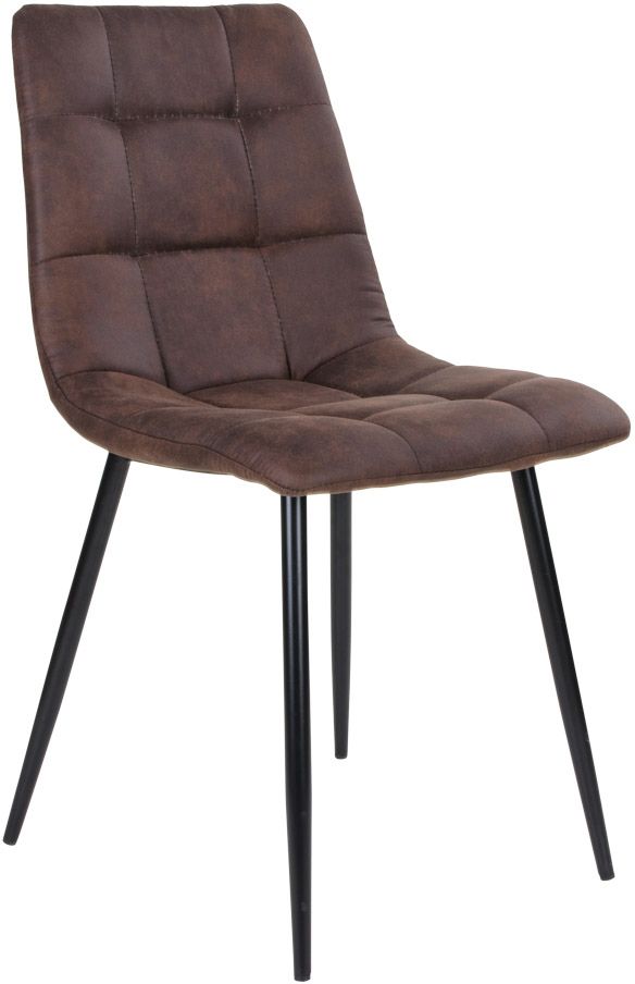 Middelfart Spisestol - Mørk brun/svart Middelfart Spisestol - Mørk brun/svart