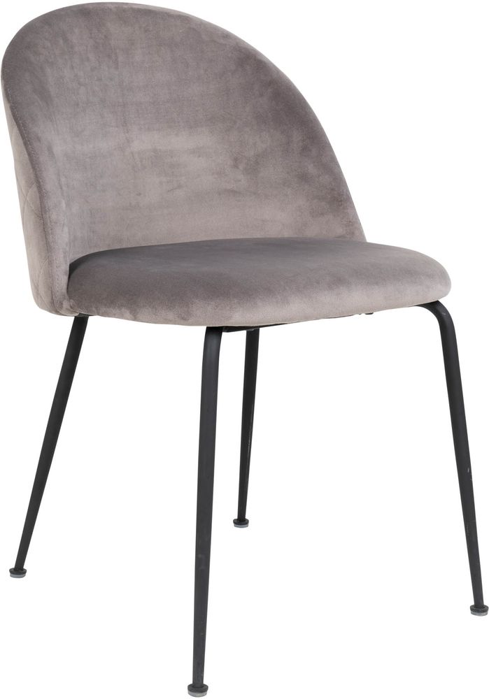 Spisestol i Genève - grå/svart Spisestol i Genève - grå/svart