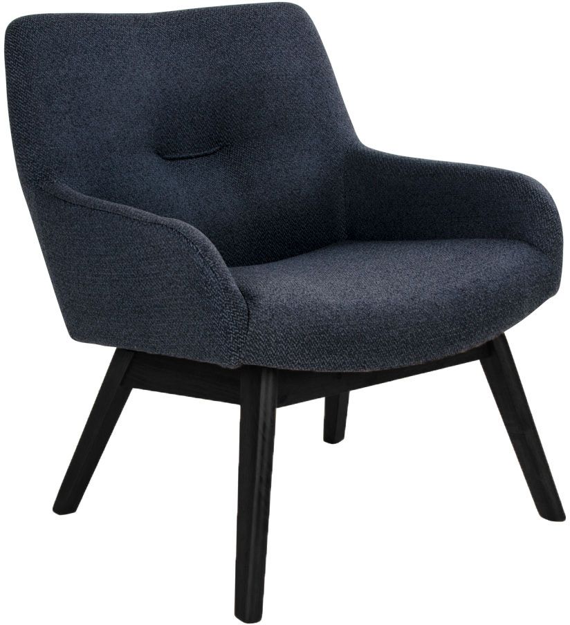 London lenestol - Mørk grå/svart London lenestol - Mørk grå/svart