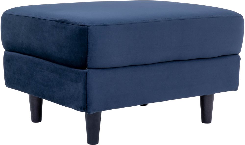 Bologna sittepuff - Mørk Blå/Svart Bologna sittepuff - Mørk Blå/Svart