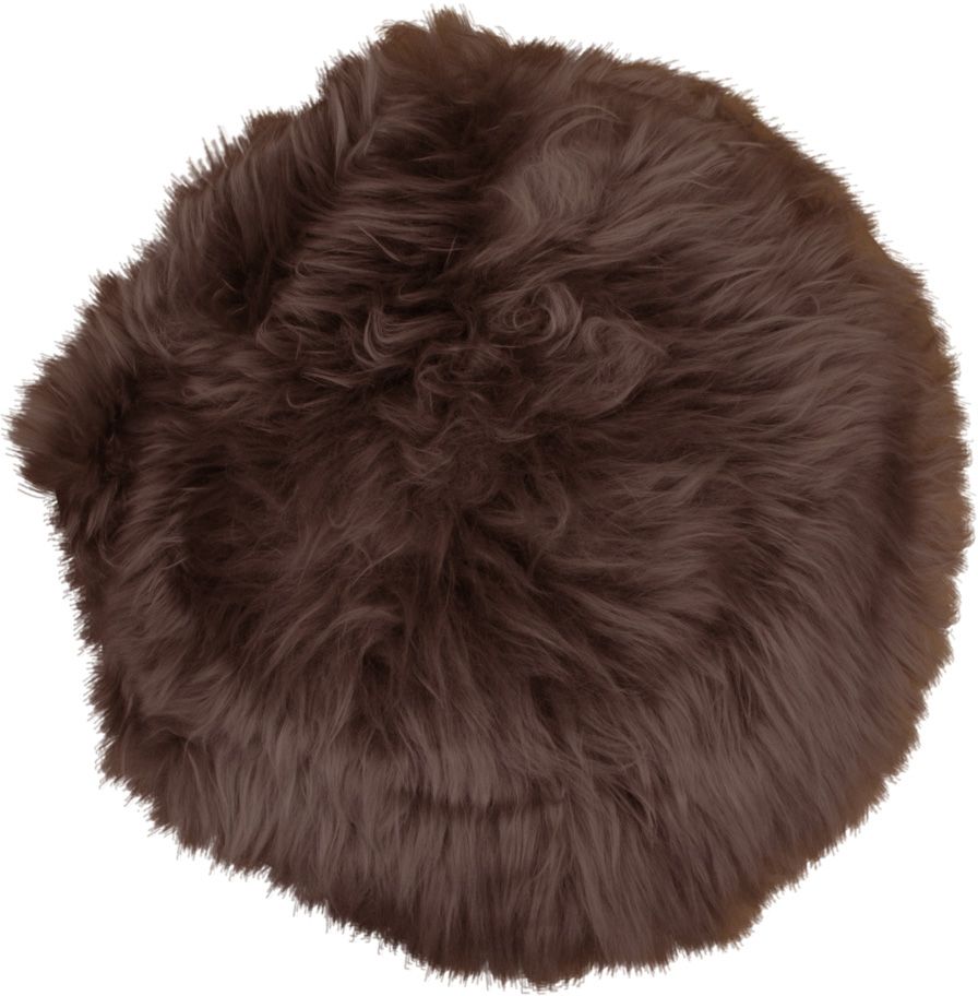 Lammeskinn - Brun - �35