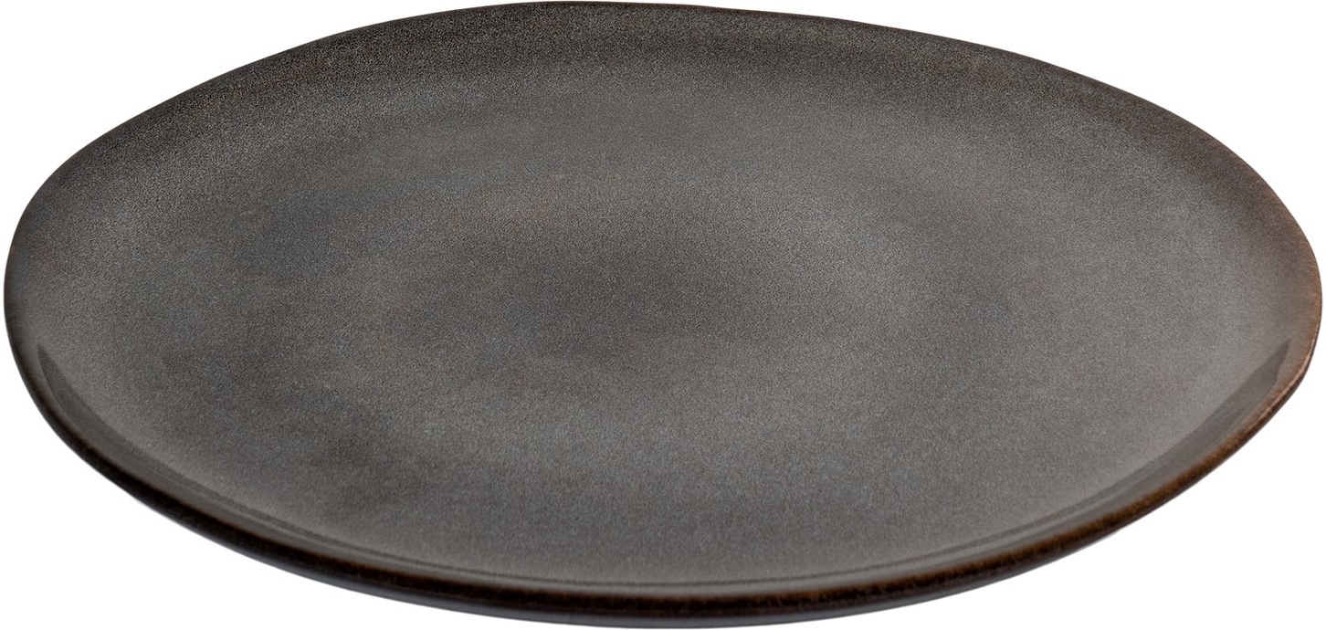 Selma tallerken �21 cm 4-pakning - Gr�/Brun