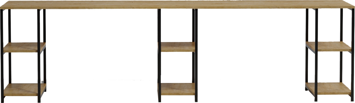 Limbo skrivebord 270x60 cm - Eik Limbo skrivebord 270x60 cm - Eik