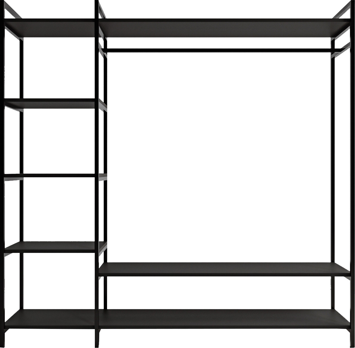 Pamir hallmøbler - Sort Pamir hallmøbler - Sort