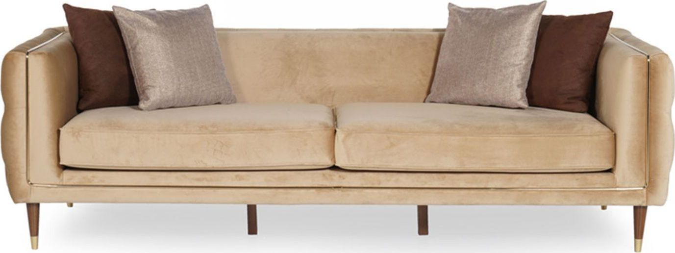 Olympus 4-seters sofa - Krem