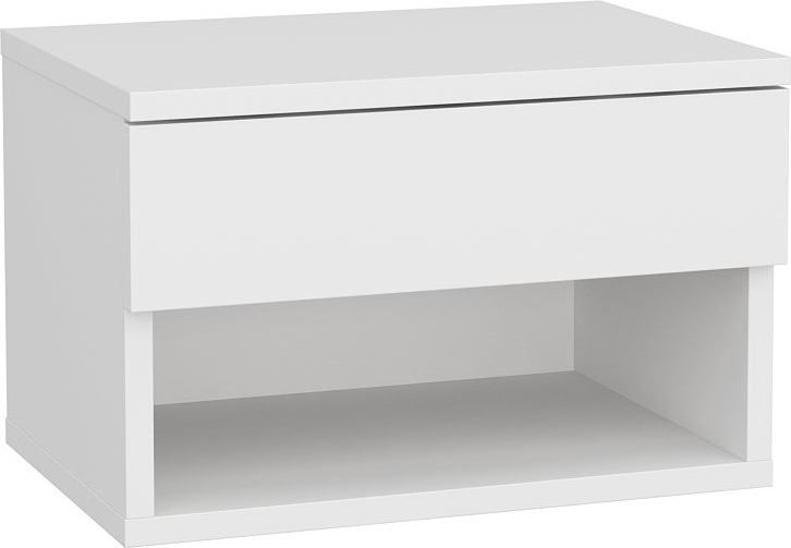 Jamot nattbord - Hvit