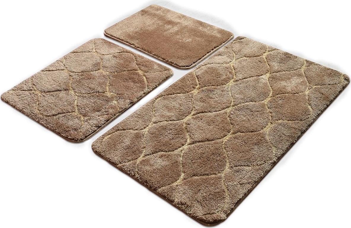 Infinity baderomsmatte - Brun