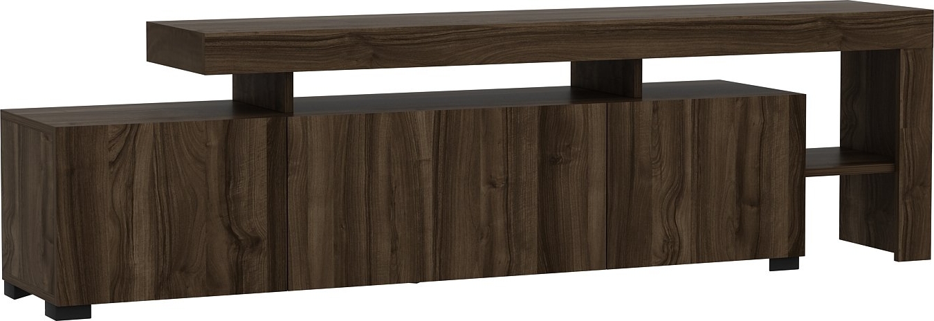 TV-stativ Beliz i valnøtt - 192 cm TV-stativ Beliz i valnøtt - 192 cm