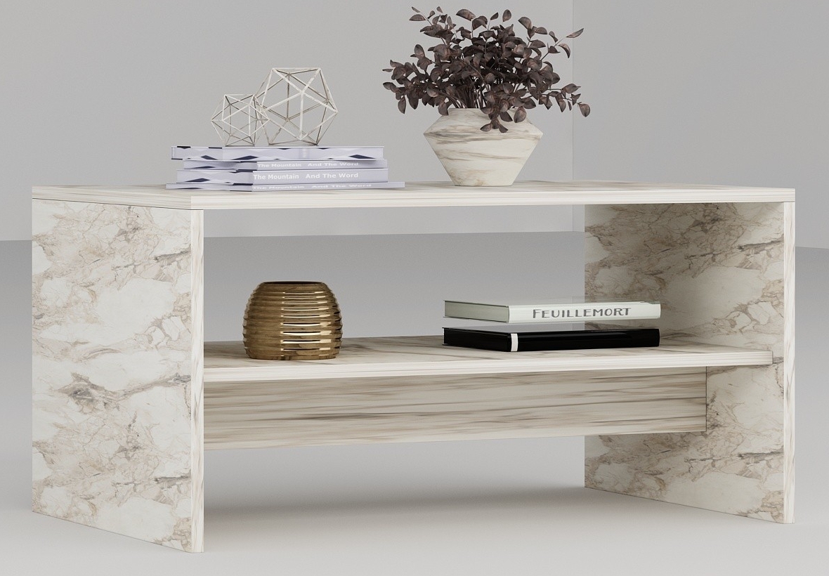 Apollon salongbord 90 x 45 cm - Efes marmor