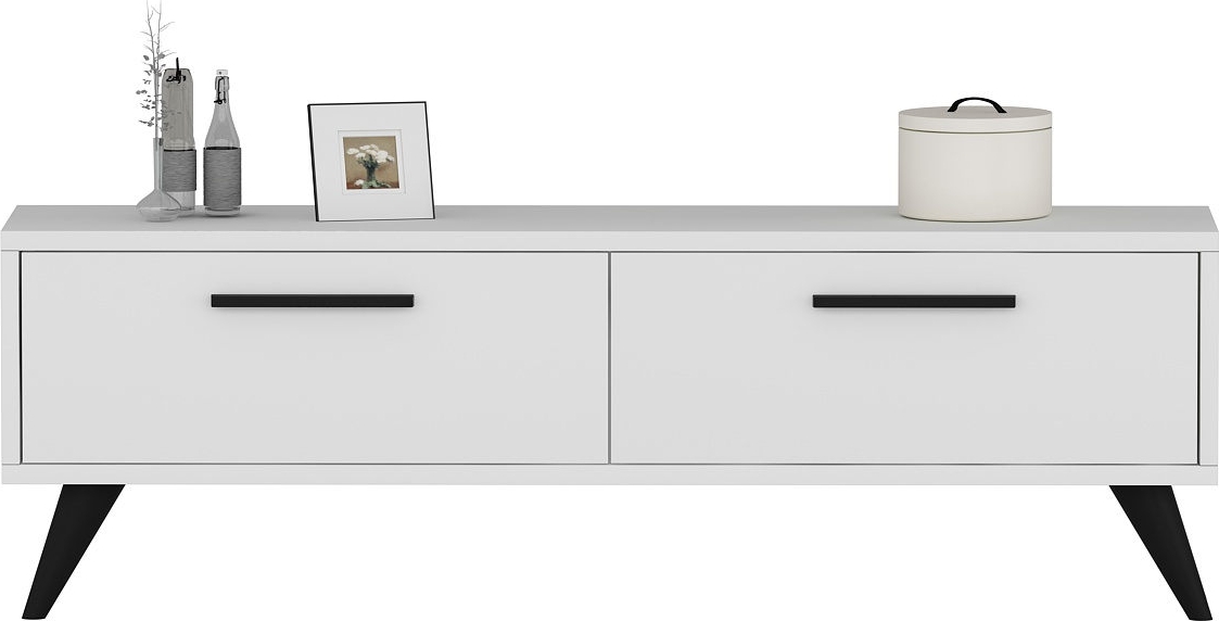 Melisa TV-stativ - Hvit