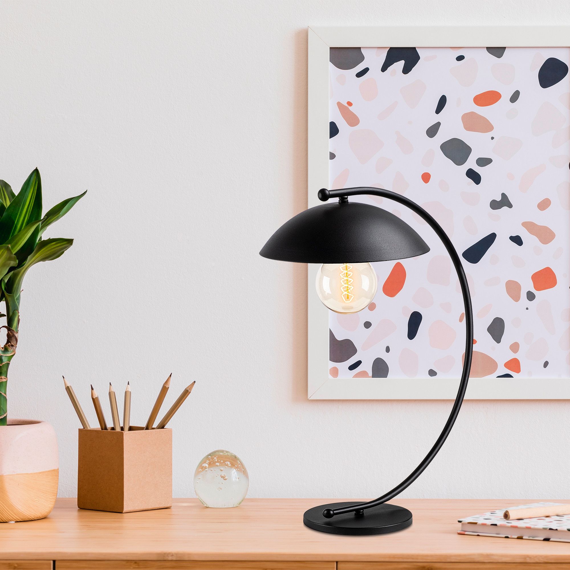 Silvan bordlampe - Svart Silvan bordlampe - Svart