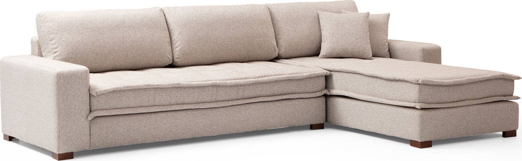 Lena divansofa - Sandbeige