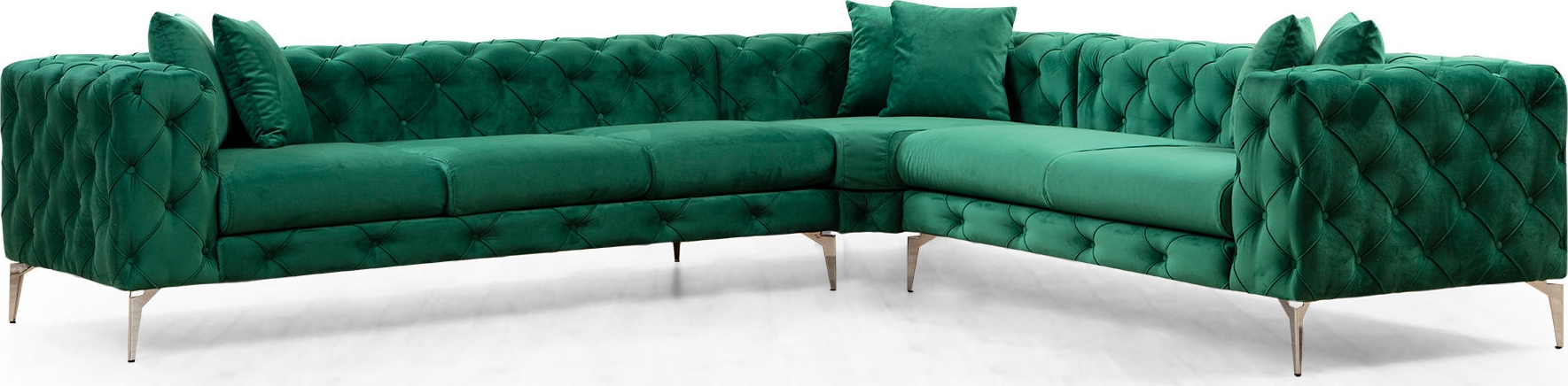 Como hj�rnesofa - Gr�nn