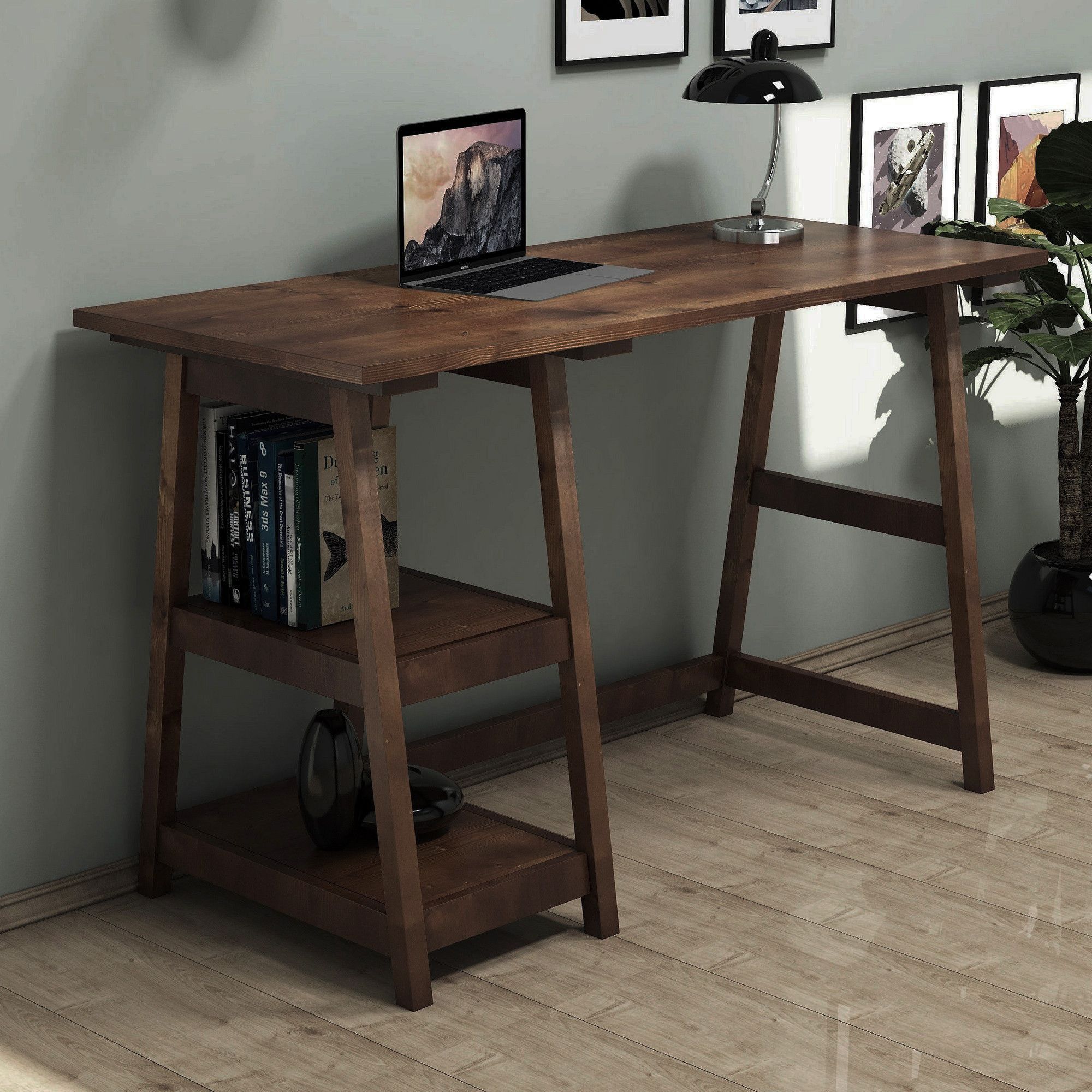 Perla skrivebord - Valnøtt Perla skrivebord - Valnøtt