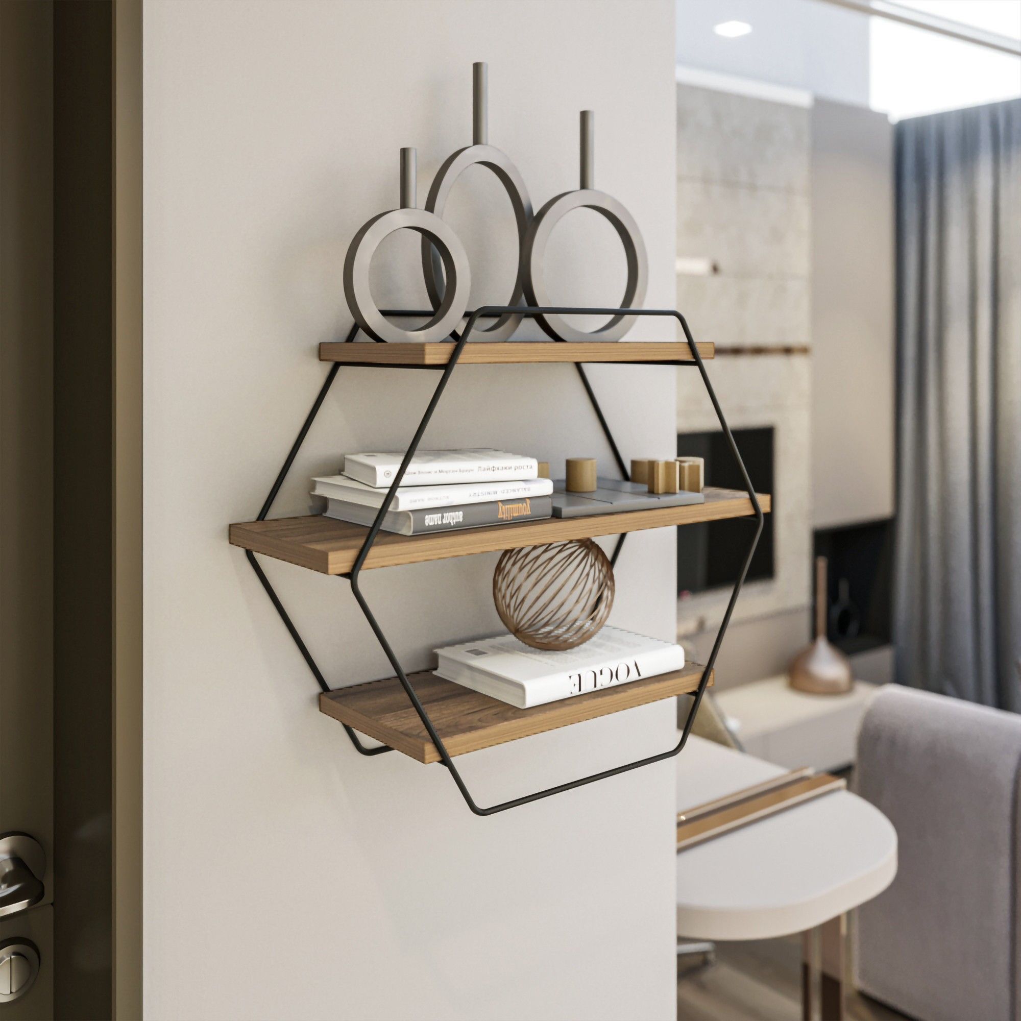 Azra vegghylle - Furu