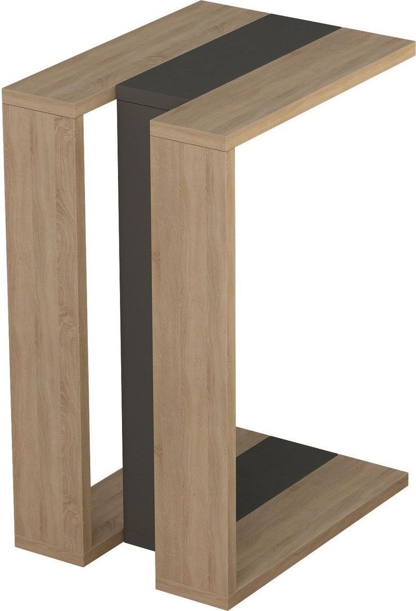 Muju sidebord - Eik/antrasitt