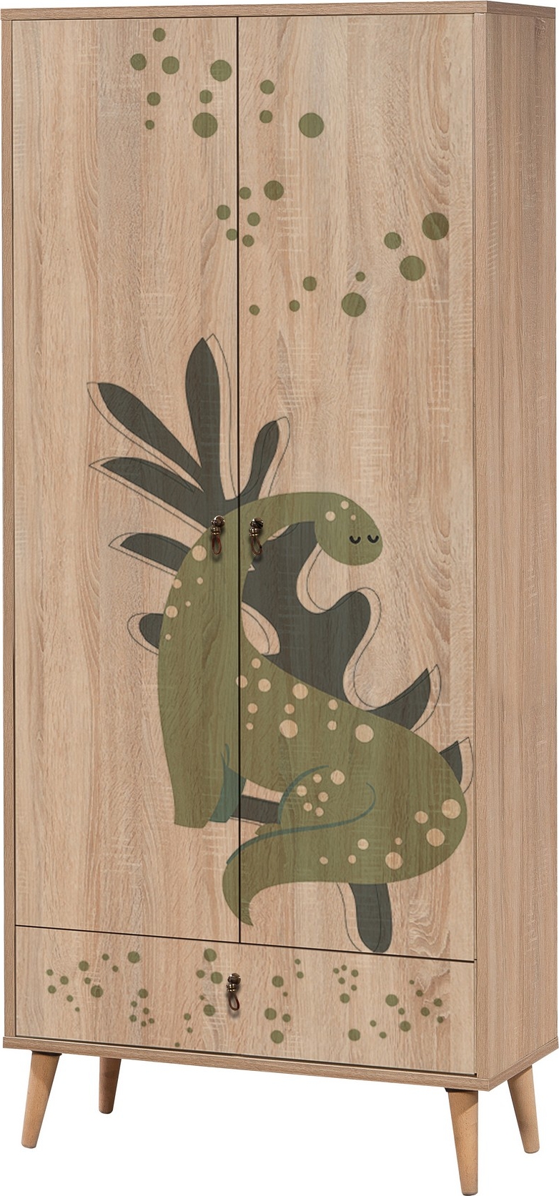 City Dino garderobe - Beige