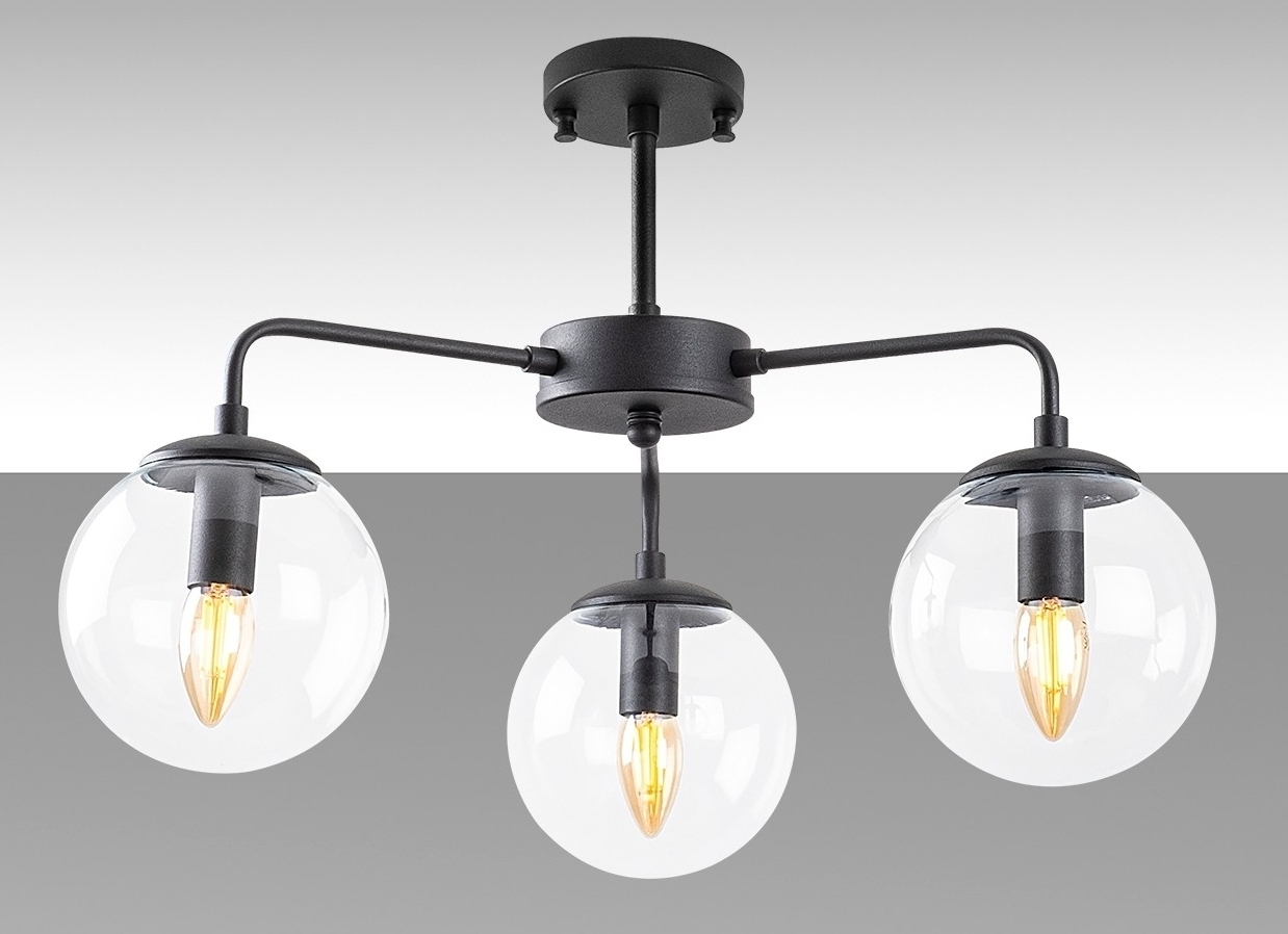 Viran taklampe 11001 - Sort