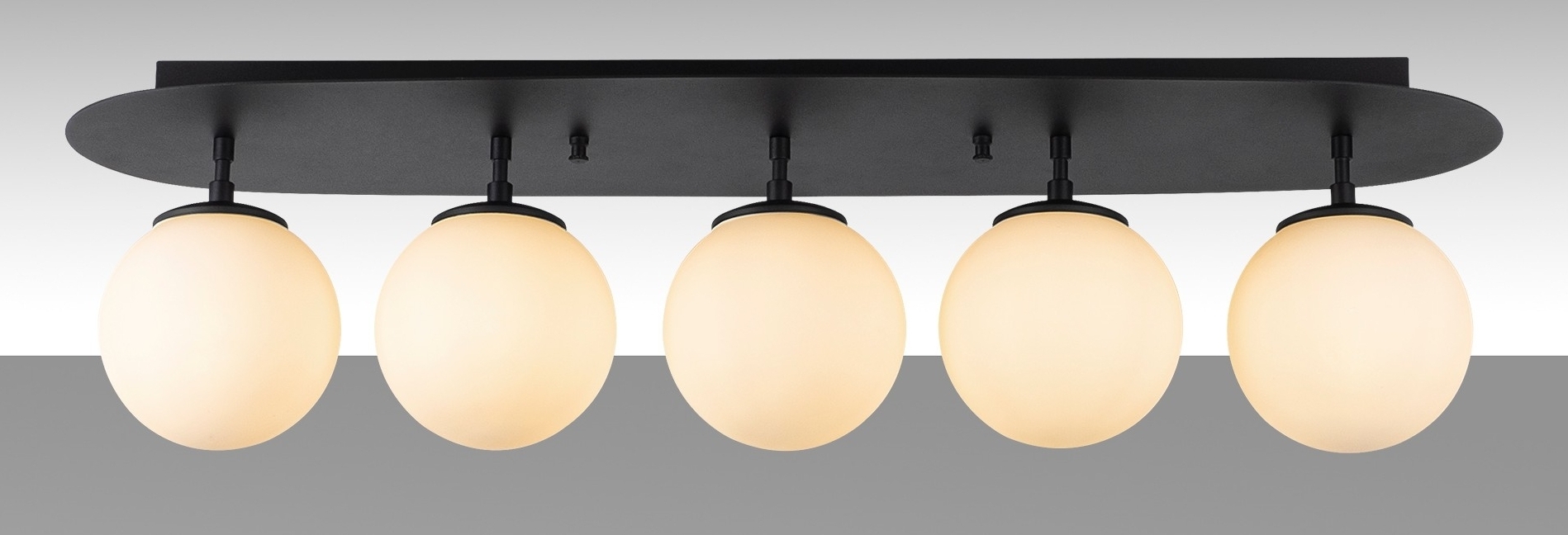 Brønntaklampe 11740 - Sort/hvit Brønntaklampe 11740 - Sort/hvit