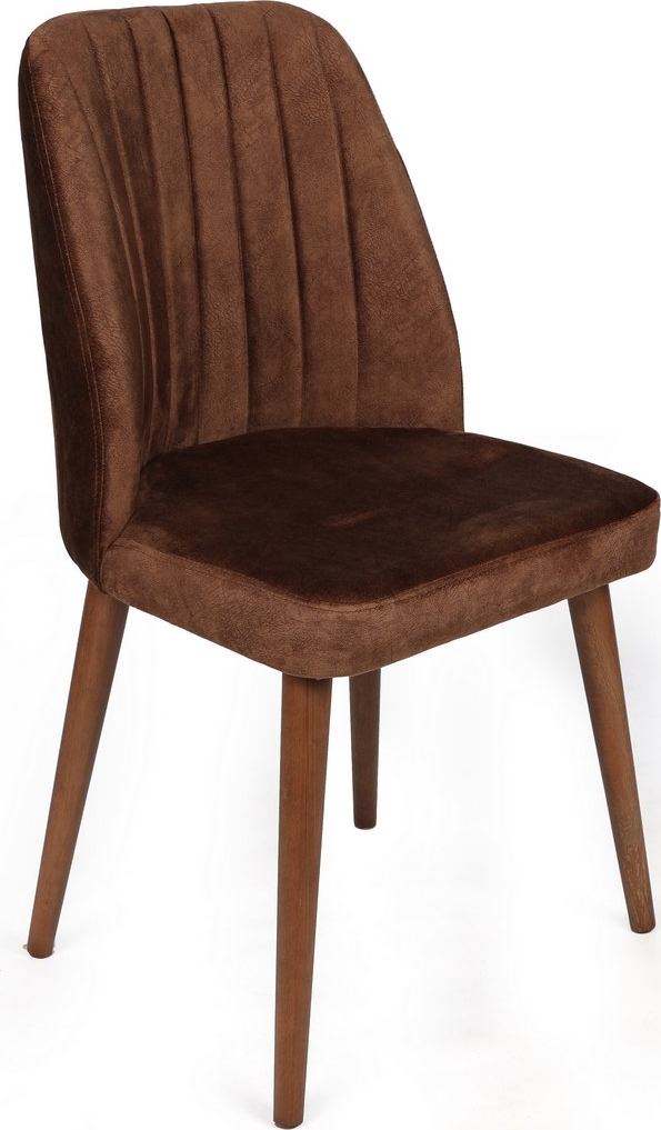 Alfred spisestolsett - Brun/valnøtt Alfred spisestolsett - Brun/valnøtt