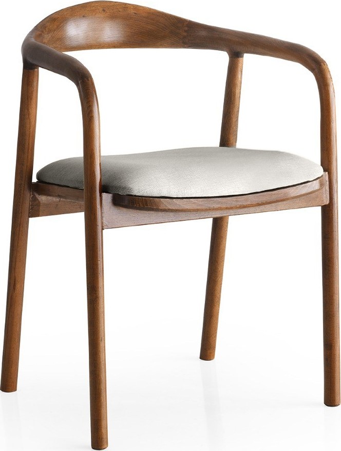 2 stk Padre spisestuestol - Lys grå - Karmstoler, Stoler