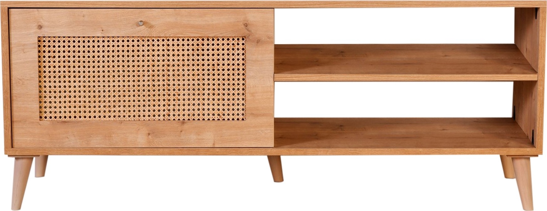 Haze TV-stativ 140 cm - Eik