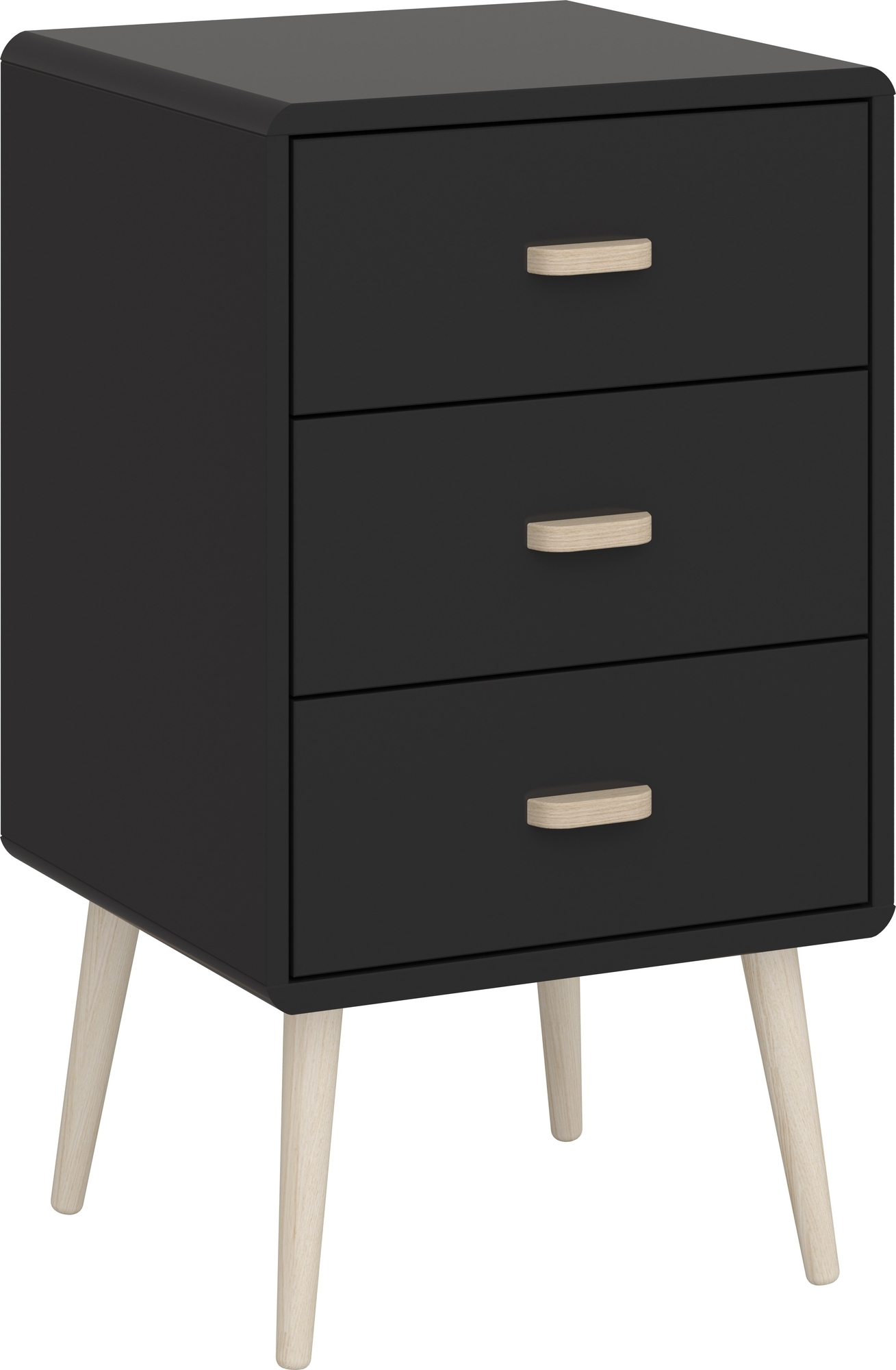 Mino nattbord - Sort