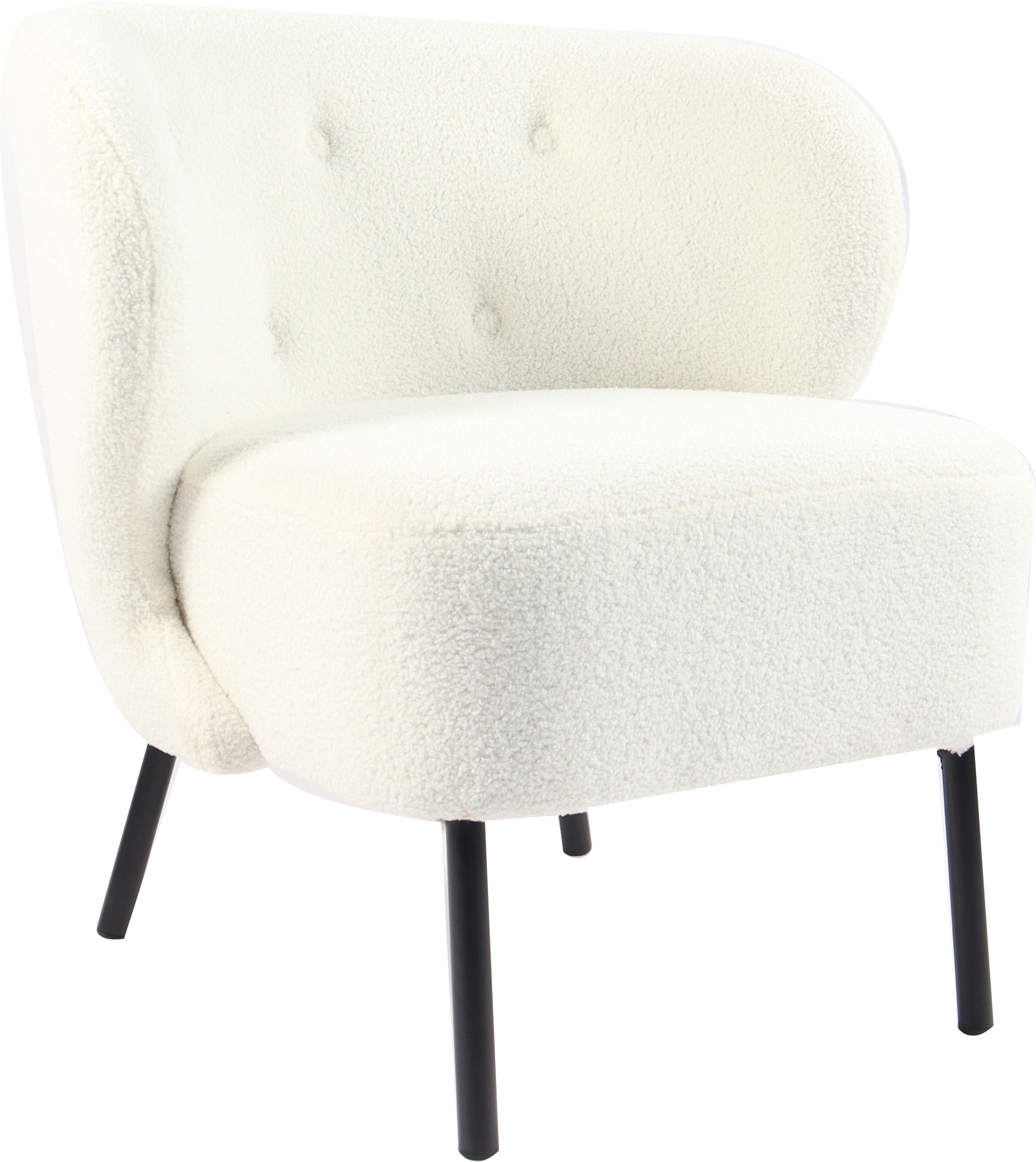 Lullaby lenestol - Offwhite Boucle / Teddy + Tekstilpleie for m?bler