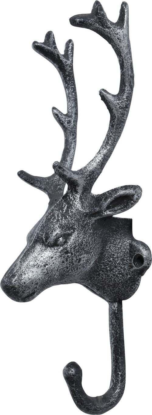 Reinsdyr frakkkrok - Sølv Reinsdyr frakkkrok - Sølv