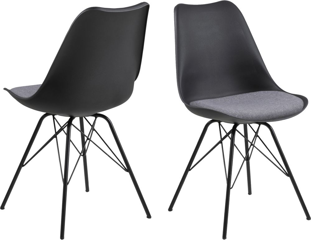 Eris Spisestol - Svart/grå Eris Spisestol - Svart/grå