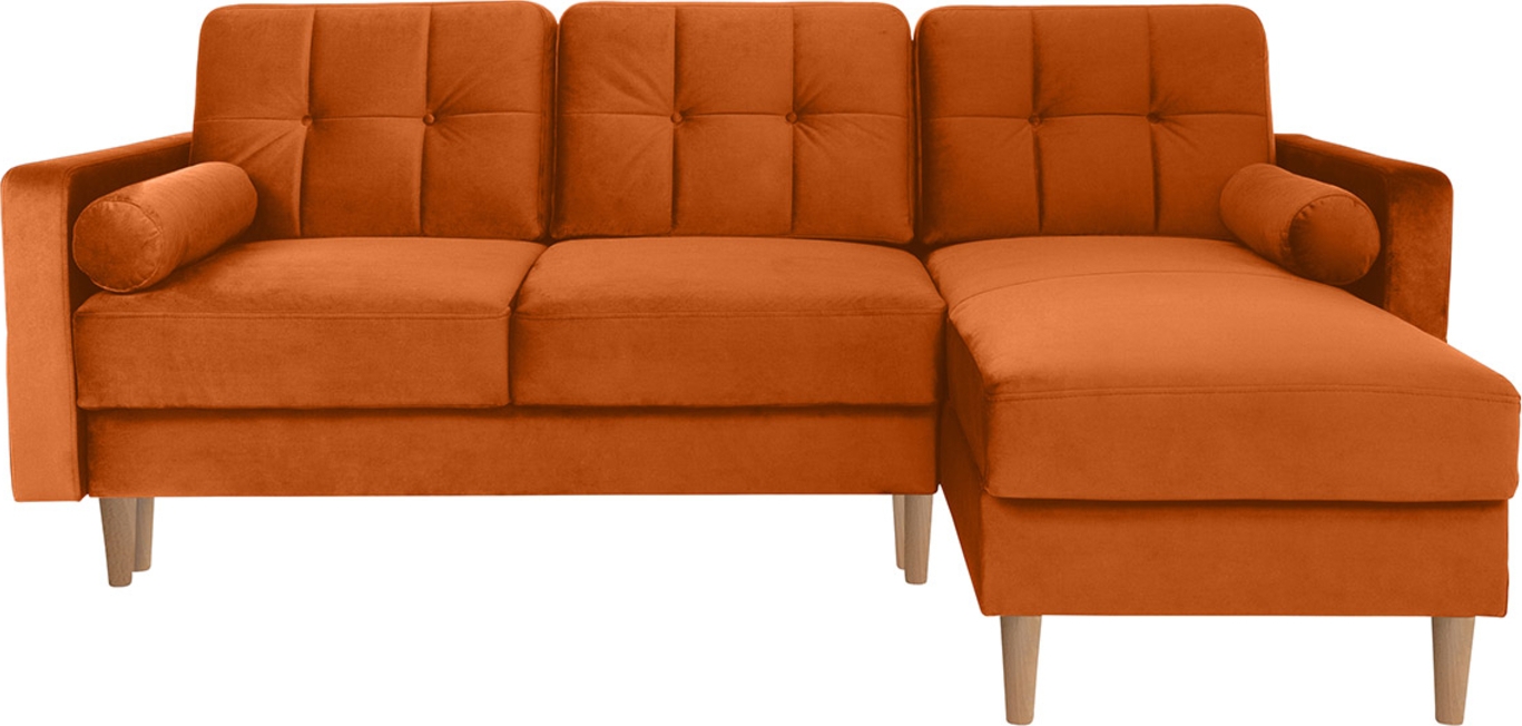 Noret sovesofa divansofa - Oransje r�d